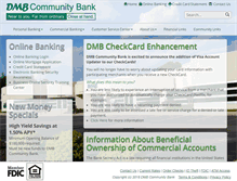 Tablet Screenshot of deforestbank.com